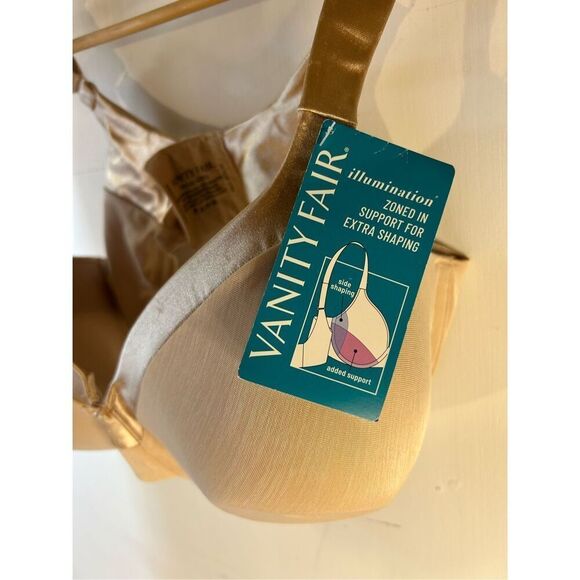 Vanity Fair Added Support style #76338 40DD bra Rose Beige $50 - Picture 2 of 6
